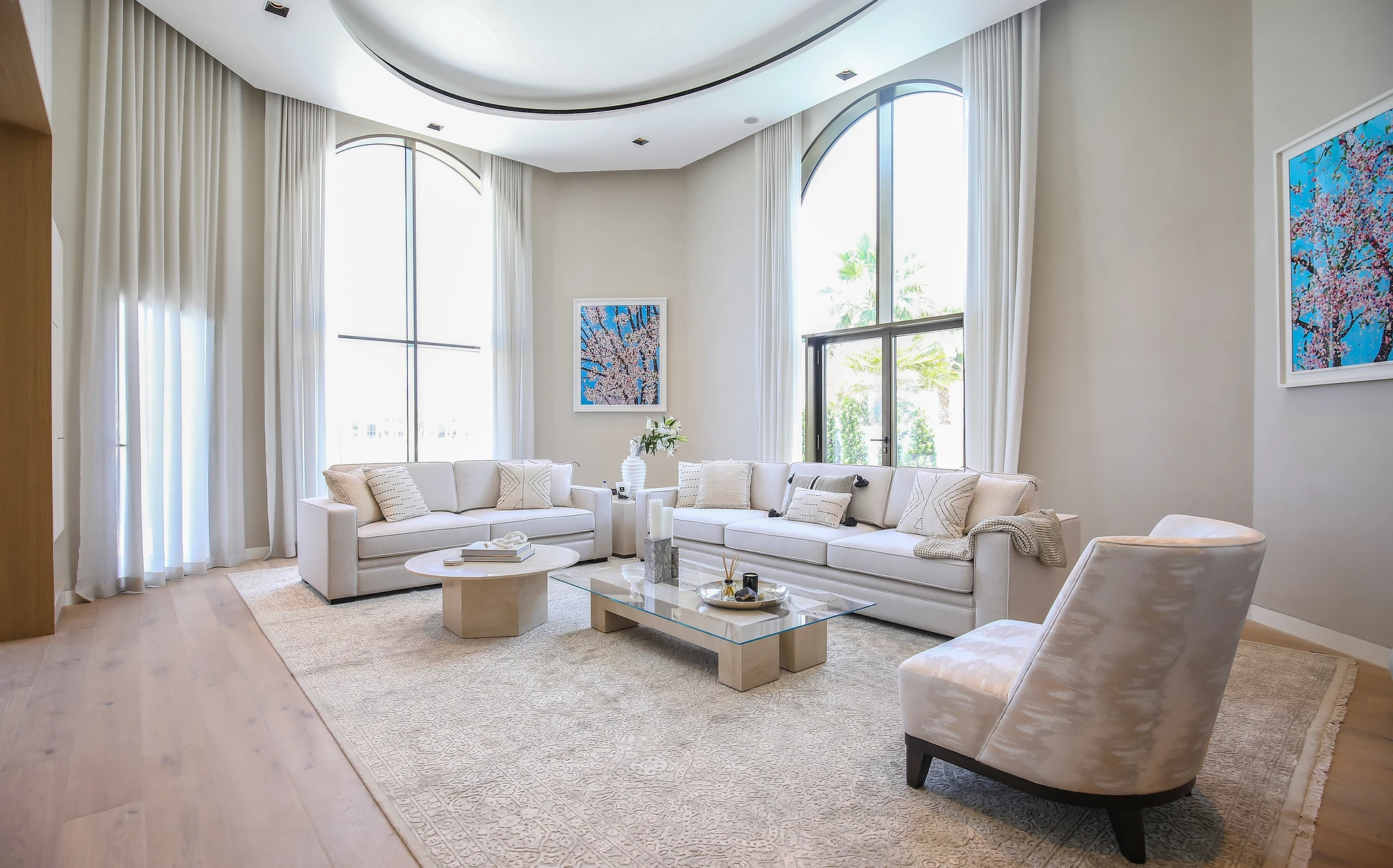 Dubai Palm Villa #1, Furnishing Project